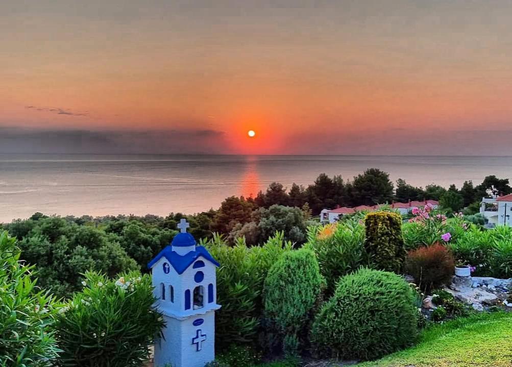 Aegean Pearl Villa Posidi Eksteriør bilde