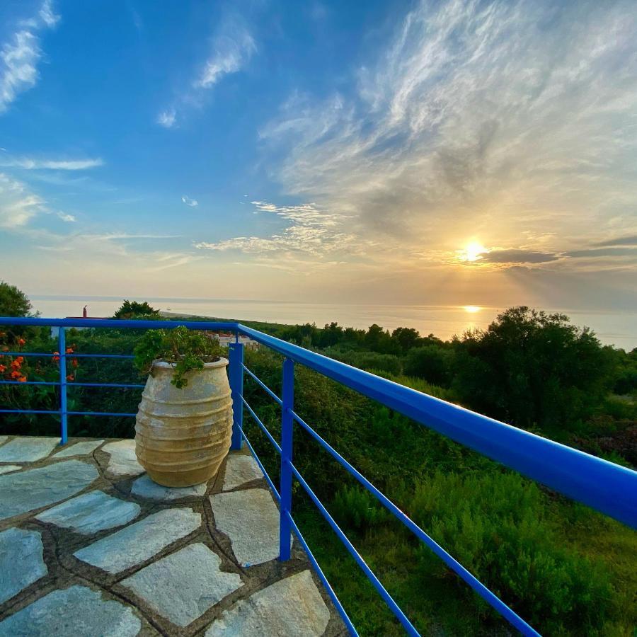 Aegean Pearl Villa Posidi Eksteriør bilde