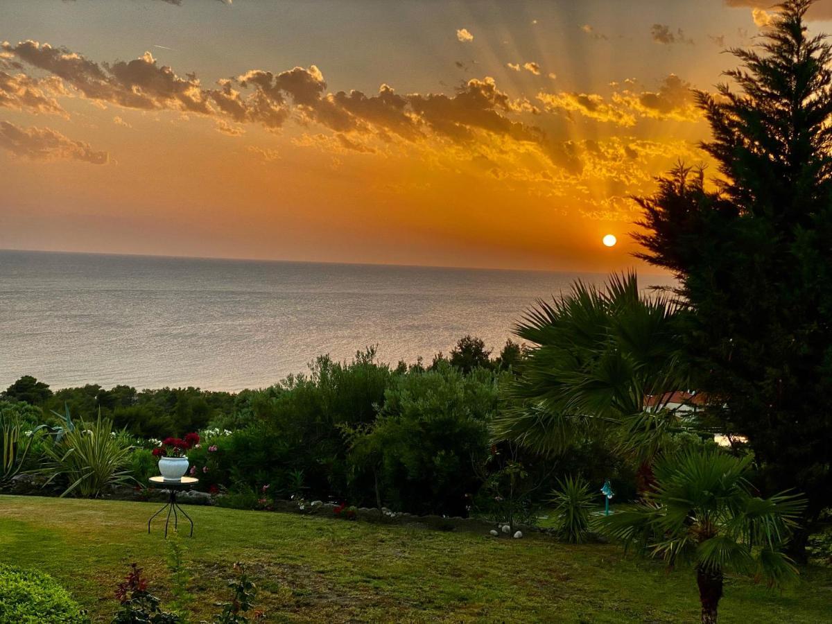 Aegean Pearl Villa Posidi Eksteriør bilde